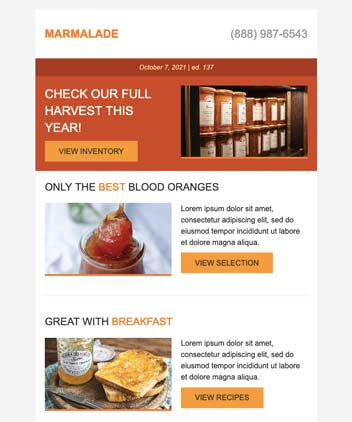 Marmalade Newsletter